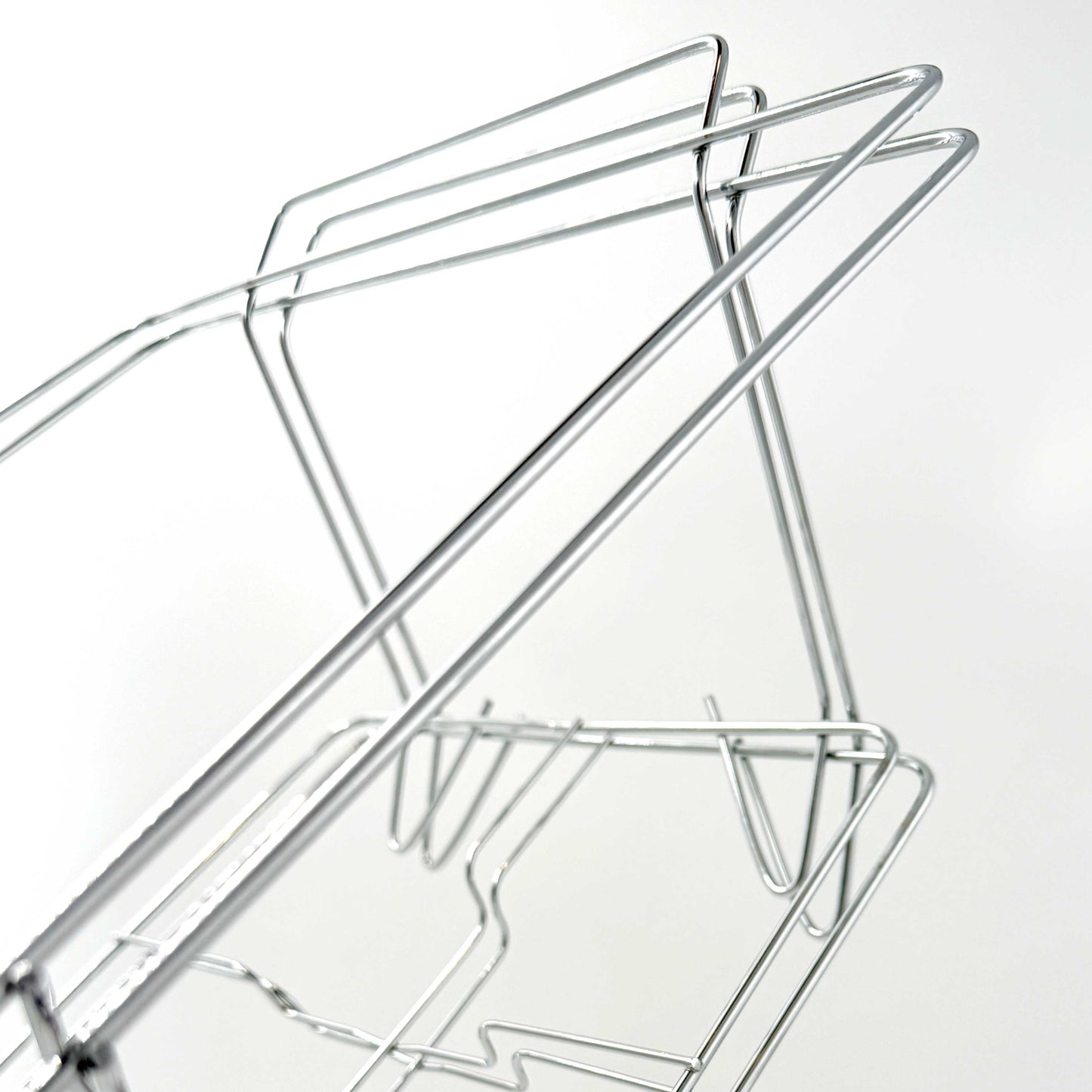 Stackable wire chafing racks for catering and buffets