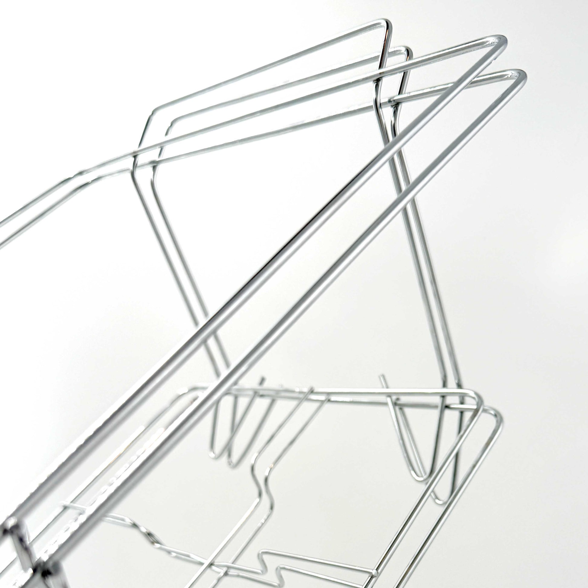 Stackable wire chafing racks for catering and buffets